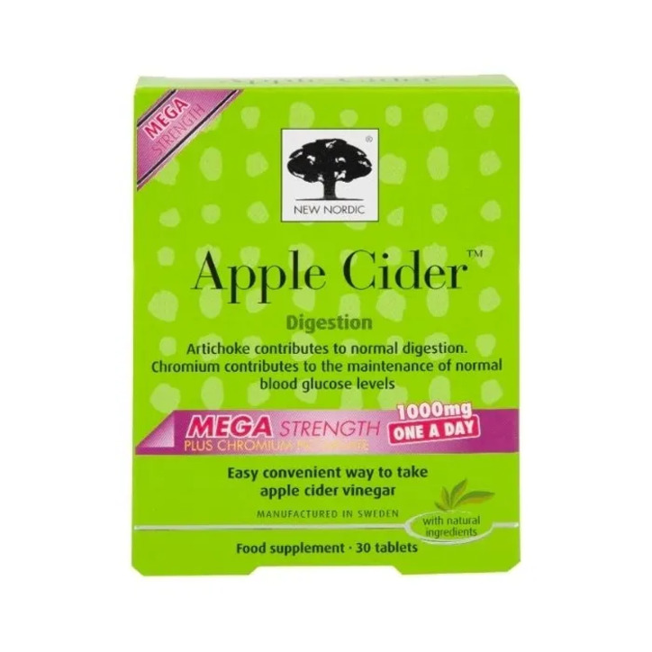 New Nordic Applecider Mega Strength 30 Tabs